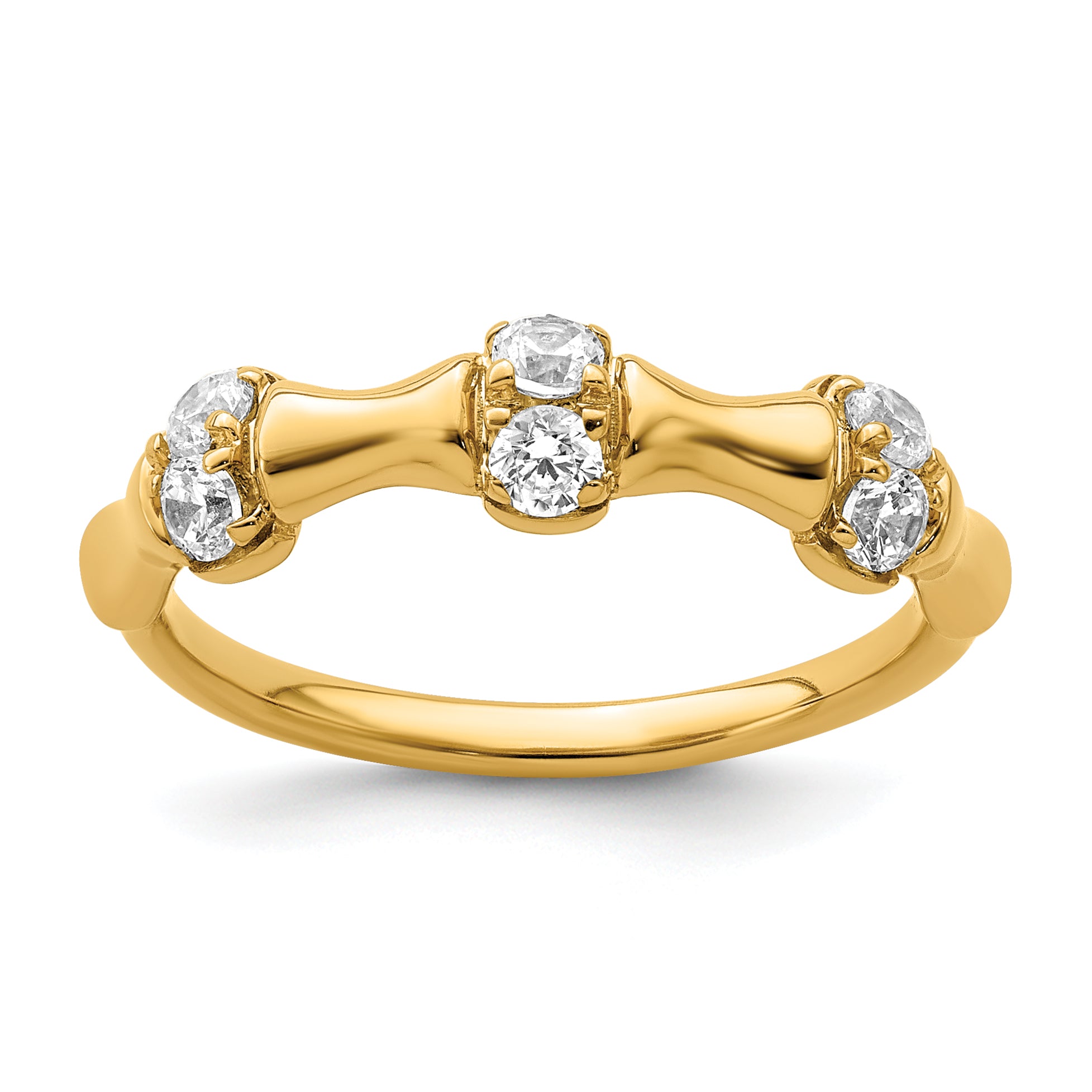 14K Lab Grown Diamond VS/SI+ G+ Fancy Ring