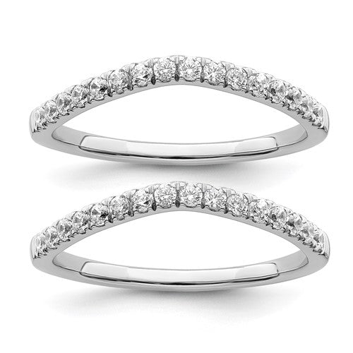 Lab-Grown Diamond Wedding Band Set in 14K Yellow Gold (1/2 ct. tw.), Size 7 - Sophia Jewelers