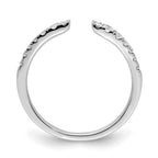 Lab-Grown Diamond Band in 14K White Gold, 2.2mm (1/4 ct. tw.), Size 7 - Sophia Jewelers