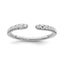 Lab-Grown Diamond Band in 14K White Gold, 2.2mm (1/4 ct. tw.), Size 7 - Sophia Jewelers
