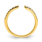 Lab-Grown Diamond Band in 14K Yellow Gold, 2.2mm (1/4 ct. tw.), Size 7 - Sophia Jewelers