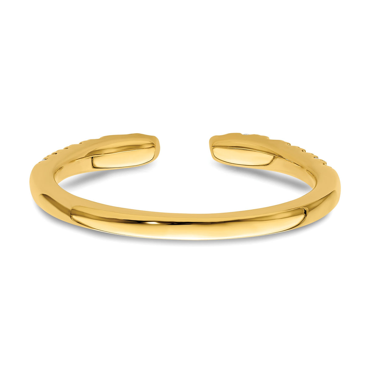 Lab-Grown Diamond Band in 14K Yellow Gold, 2.2mm (1/4 ct. tw.), Size 7 - Sophia Jewelers