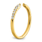 Lab-Grown Diamond Band in 14K Yellow Gold, 2.2mm (1/4 ct. tw.), Size 7 - Sophia Jewelers