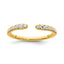 Lab-Grown Diamond Band in 14K Yellow Gold, 2.2mm (1/4 ct. tw.), Size 7 - Sophia Jewelers