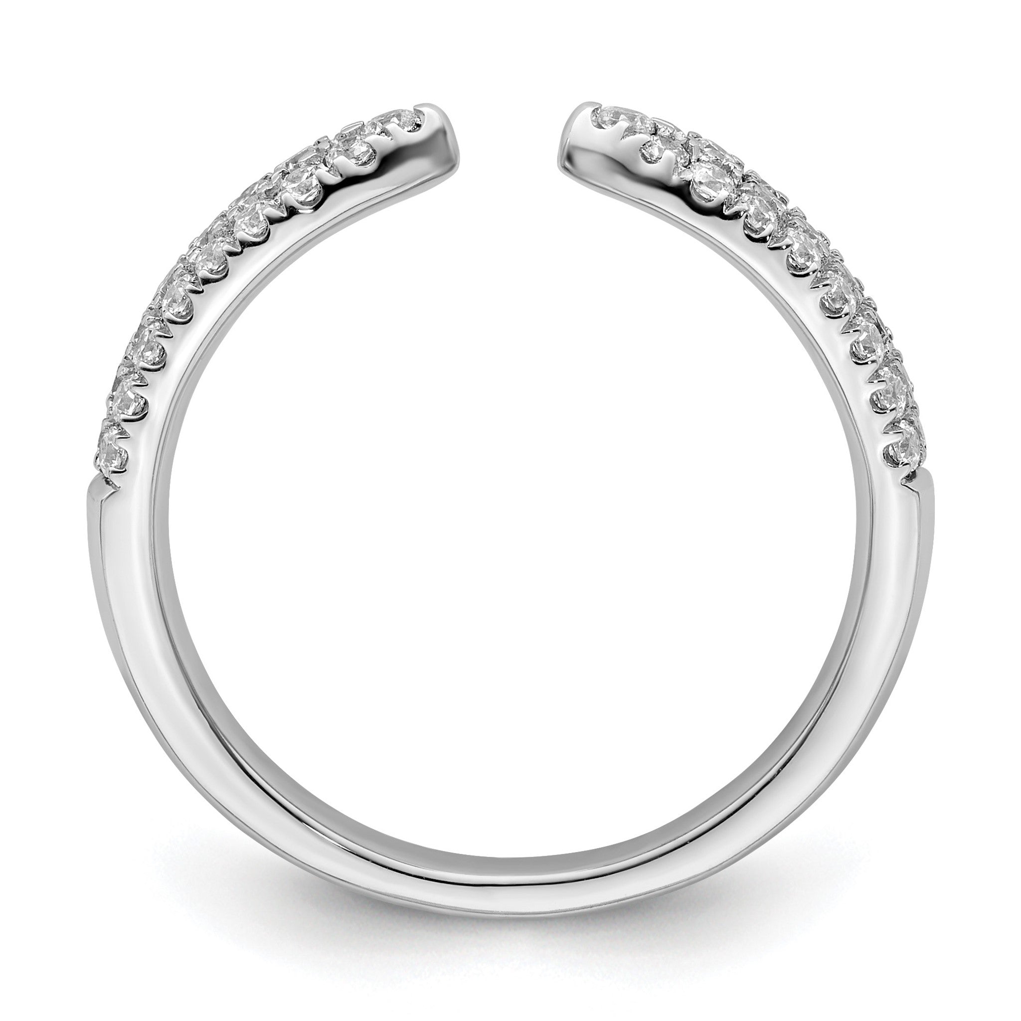 Lab-Grown Diamond Band in 14K White Gold, 4.6mm (1/2 ct. tw.), Size 7 Secondary image