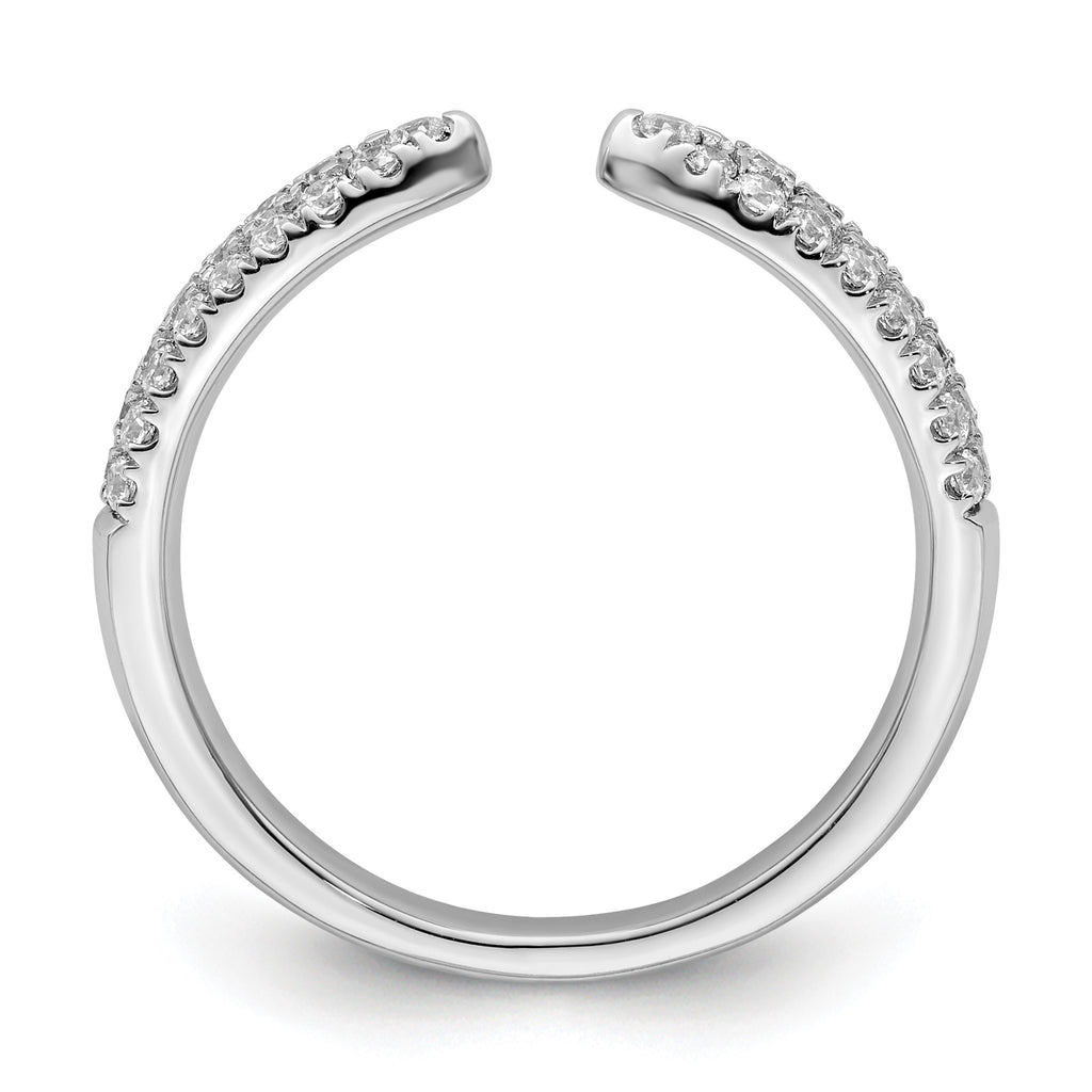 Lab-Grown Diamond Band in 14K White Gold, 4.6mm (1/2 ct. tw.), Size 7 - Sophia Jewelers