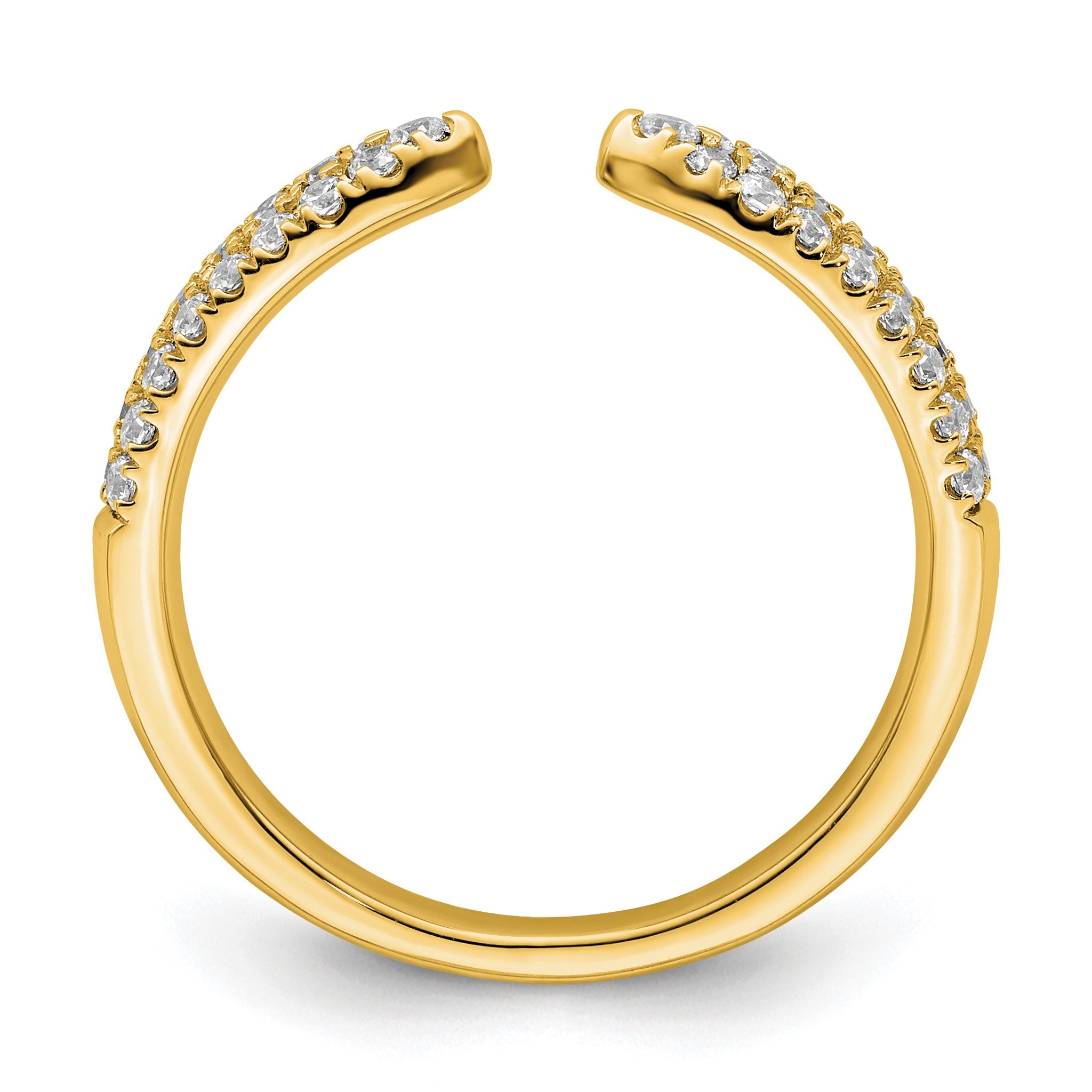 Lab-Grown Diamond Band in 14K Yellow Gold, 4.6mm (1/2 ct. tw.), Size 7 Secondary image