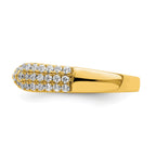 Lab-Grown Diamond Band in 14K Yellow Gold, 4.6mm (1/2 ct. tw.), Size 7 - Sophia Jewelers