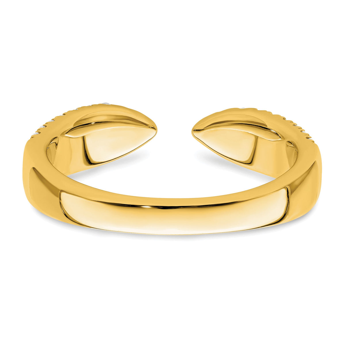Lab-Grown Diamond Band in 14K Yellow Gold, 4.6mm (1/2 ct. tw.), Size 7 - Sophia Jewelers
