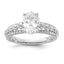 Certified Lab-Grown Diamond Engagement Ring in 14K White Gold (1 3/4 ct. tw., VS+ F+), Size 7 - Sophia Jewelers