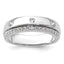 Men's Lab-Grown Diamond Band in 14K White Gold, 4mm (1/2 ct. tw.), Size 10 - Sophia Jewelers
