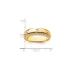 Men's Lab-Grown Diamond Band in 14K Yellow Gold, 4mm (1/2 ct. tw.), Size 10 - Sophia Jewelers