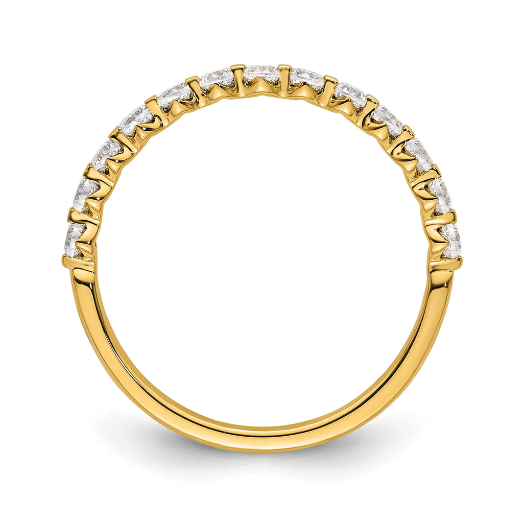 Lab-Grown Diamond Band in 14K Yellow Gold, 1.64mm (1/2 ct. tw.), Size 7 - Sophia Jewelers