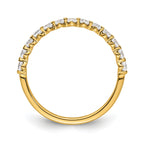 Lab-Grown Diamond Band in 14K Yellow Gold, 1.64mm (1/2 ct. tw.), Size 7 - Sophia Jewelers