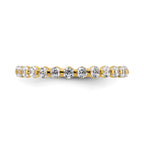 Lab-Grown Diamond Band in 14K Yellow Gold, 1.64mm (1/2 ct. tw.), Size 7 - Sophia Jewelers