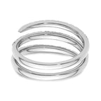 Lab-Grown Diamond Band in 14K White Gold, 5.4mm (3/4 ct. tw.), Size 7 - Sophia Jewelers
