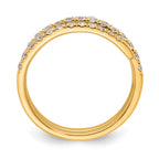 Lab-Grown Diamond Fashion Band in 14K Yellow Gold, 5.4mm (3/4 ct. tw.), Size 7 - Sophia Jewelers