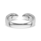 Lab-Grown Diamond Band in 14K White Gold, 3.4mm (3/4 ct. tw.), Size 7 - Sophia Jewelers