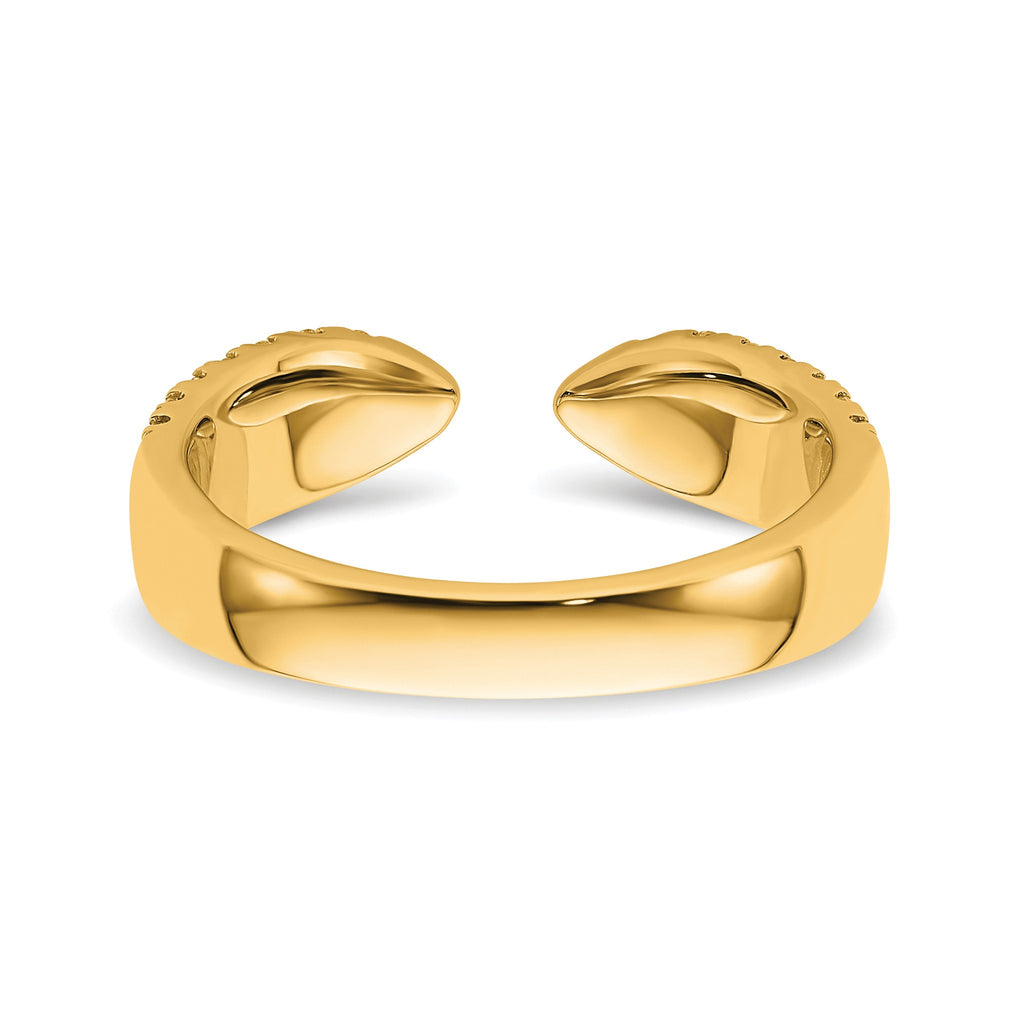 Lab-Grown Diamond Band in 14K Yellow Gold, 3.4mm (3/4 ct. tw.), Size 7 - Sophia Jewelers