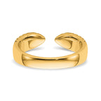 Lab-Grown Diamond Band in 14K Yellow Gold, 3.4mm (3/4 ct. tw.), Size 7 - Sophia Jewelers