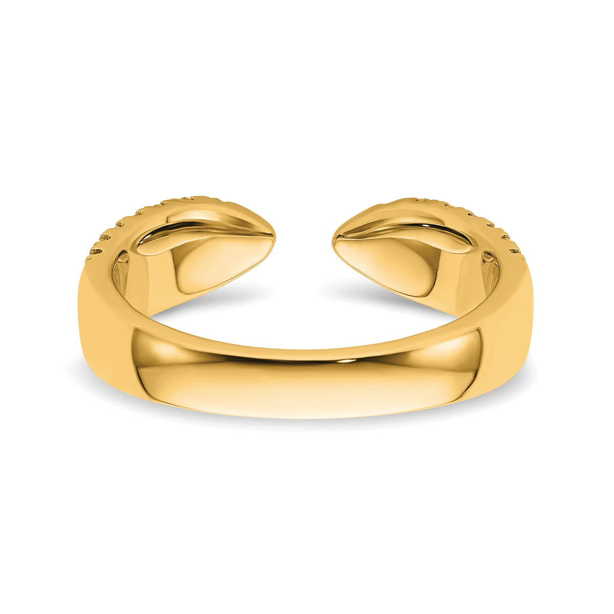 Lab-Grown Diamond Band in 14K Yellow Gold, 3.4mm (3/4 ct. tw.), Size 7 - Sophia Jewelers