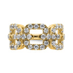 Lab-Grown Diamond Band in 14K Yellow Gold, 10.1mm (2 3/8 ct. tw.), Size 7 - Sophia Jewelers