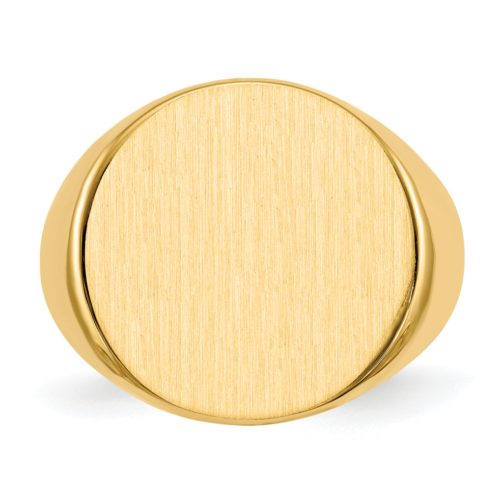 10k Men's Signet Ring