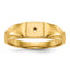 14k Child's Diamond Ring Mounting (No Stone Included) 4.5mmx4.5mm Closed Back