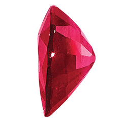 Ruby AA Quality 4mm Heart