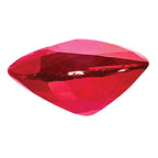 Ruby AA Quality 4mm Heart