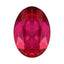 Ruby C Quality 7x5mm Oval