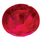 Ruby AA Quality 5mm Round Diamond-Cut