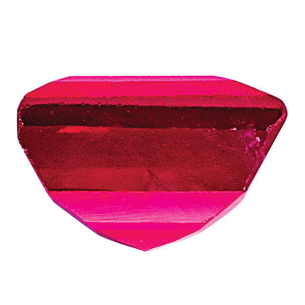Ruby AA Quality 4mm Square Step-Cut