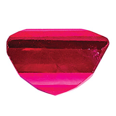 Ruby AA Quality 4mm Square Step-Cut