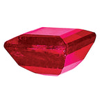Ruby AA Quality 4mm Square Step-Cut