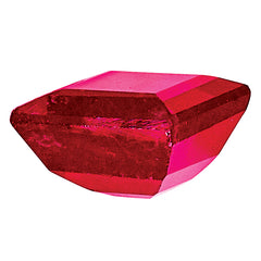 Ruby AA Quality 4mm Square Step-Cut