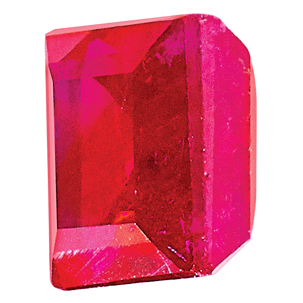 Ruby AA Quality 4mm Square Step-Cut