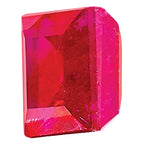 Ruby AA Quality 4mm Square Step-Cut