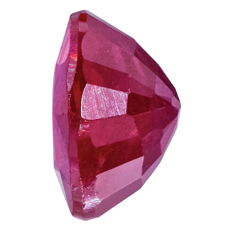 Ruby A Quality 5mm Trillion