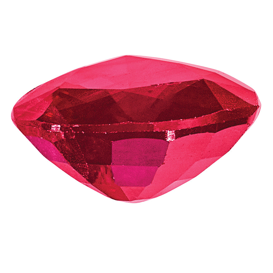 Ruby A Quality 5mm Trillion