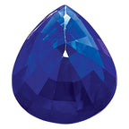 Blue Sapphire, 9x7mm, Pear AA