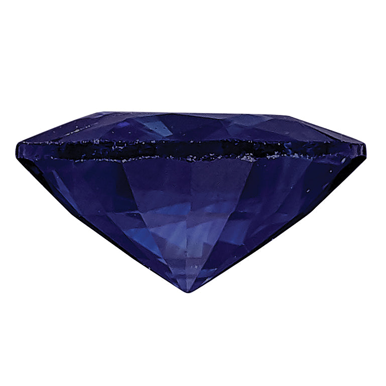 Blue Sapphire A Quality 4mm Round Diamond-Cut