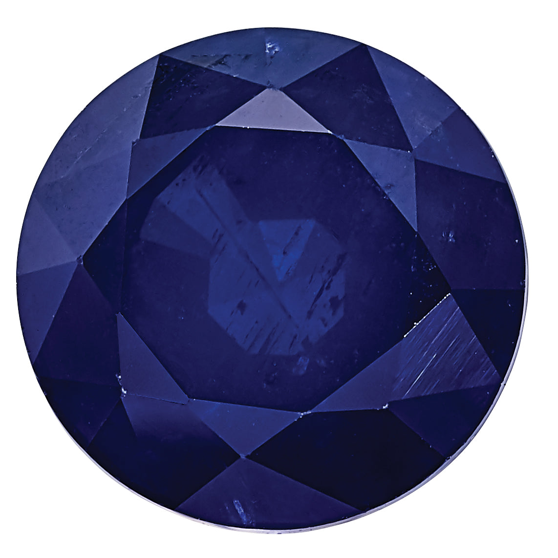 Blue Sapphire A Quality 6.5mm Round Main image
