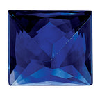 Blue Sapphire AA Quality 4mm Princess
