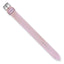 Moog Lt Pink Iridescent Pearl Finish Smooth Calf Leather Watch Band