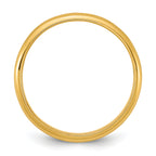 14k Madi K Polished 2mm Half Round Band Size 3 Baby / Children's Ring