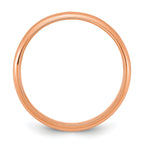 14K Rose Gold Madi K Polished 2mm Half Round Band Size 3 Baby / Children's Ring