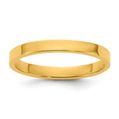14K Madi K High Polished 2mm Flat Band Size 3 Baby / Children's Ring