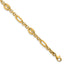 14k Polished 4.6mm Fancy Multi-link 7.5 inch Bracelet