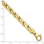 14k Polished 6.3mm Lightweight Fancy Link 7.5 inch Bracelet